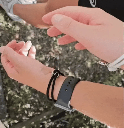 SoleMates™ Bransoletki Magnetyczne Serce